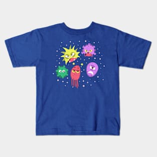 Germs Cartoon Funny Kids T-Shirt